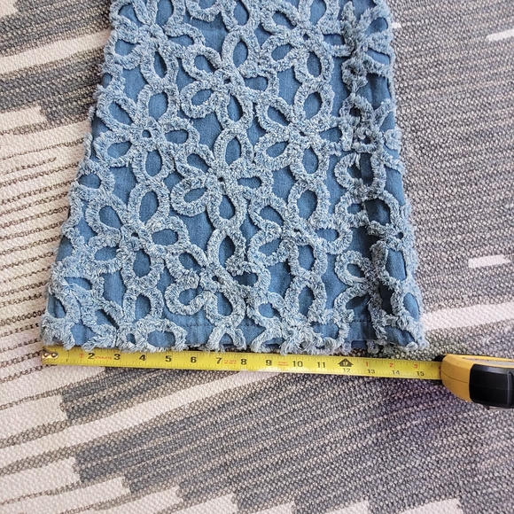 Womens Anthropologie Daisy Wide Leg Flare Denim Bellbottom Jeans Festival Pants - Picture 3 of 8